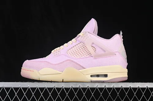 All categories Air Jordan Jordan series basketball shoes Air Jordan 4 Air Jordan 4 Retro "Iced Carmine" AJ4 Jordan 4 denim ice plum powder replica basketball shoes IB6716-600